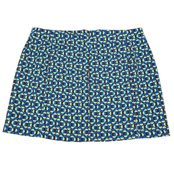 NWT URBAN OUTFITTERS Jagger Button-Front Mini Skirt Women’s Sz Large Brown Motif - Picture 8 of 8